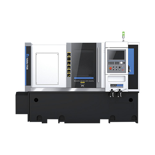 QT500x750斜式数控车床【高精密硬车（针对45°—65°材料硬度）】